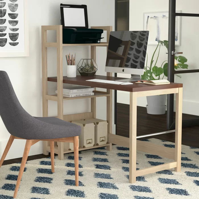 Furnishiaa Sheesham Wood And Metal Frame Study & Computer Table - Furnishiaa -  -